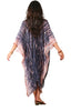 3/4 Long Open Front Silk Kaftan