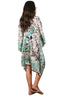 V-Neck Silk Cover Up Kaftan