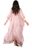 Floor Long Open Front Silk Kaftan