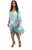 Mid Length Silk V-Neck Kaftan