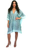 Mid Length Cotton/Silk V-Neck Kaftan