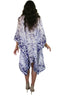 Knee Length Open Front Batik Kaftan