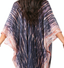 3/4 Long Open Front Silk Kaftan