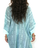 Mid Length Cotton/Silk V-Neck Kaftan